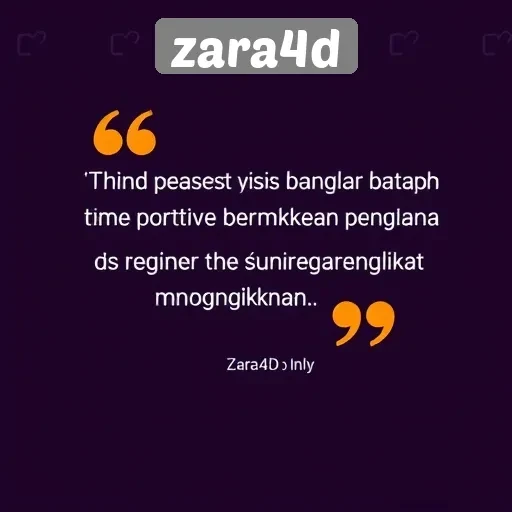 Testimoni Pengguna tentang Pengalaman di Zara4D